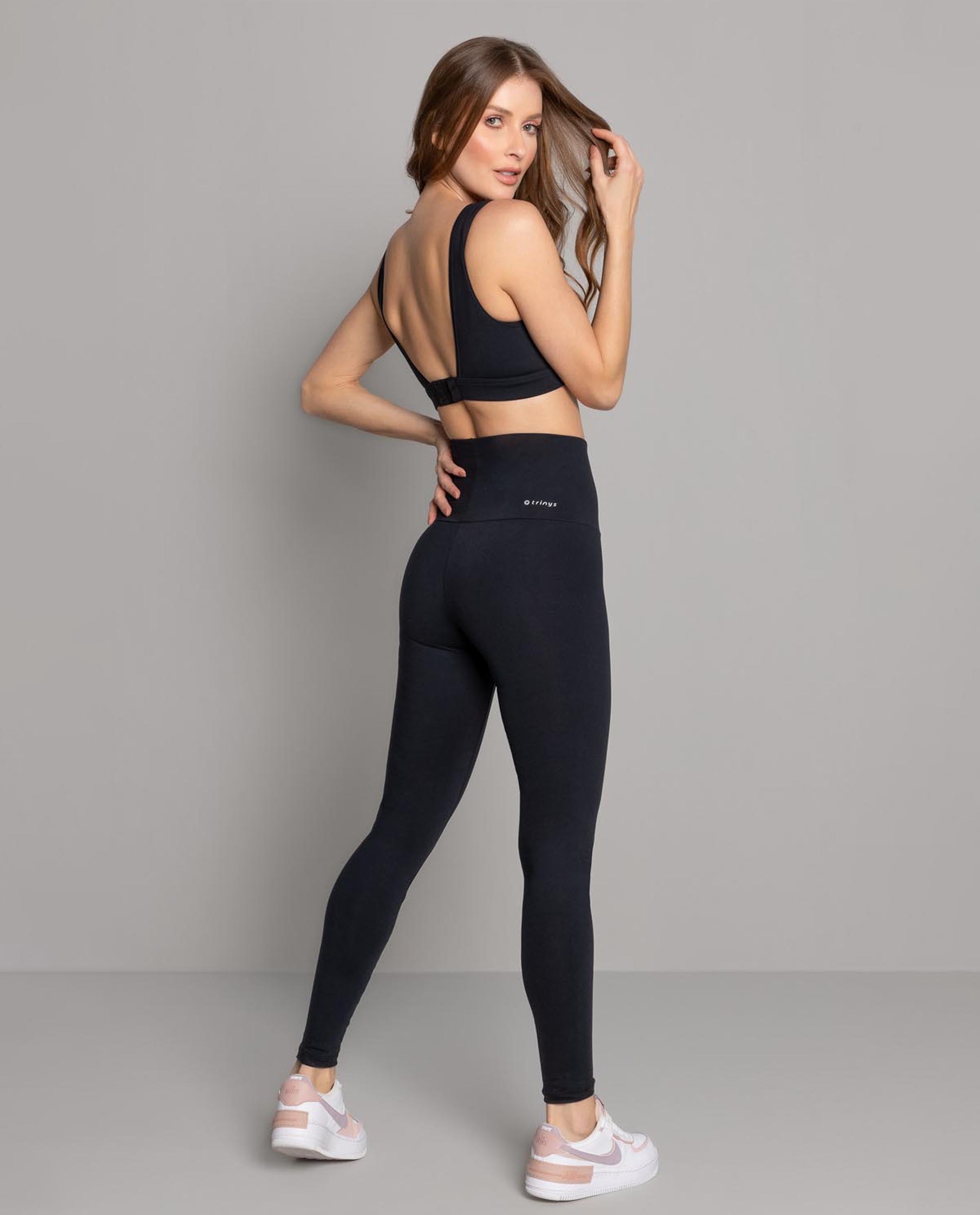 High Waisted Compression Leggings - Trinys Activewear UK & Ireland