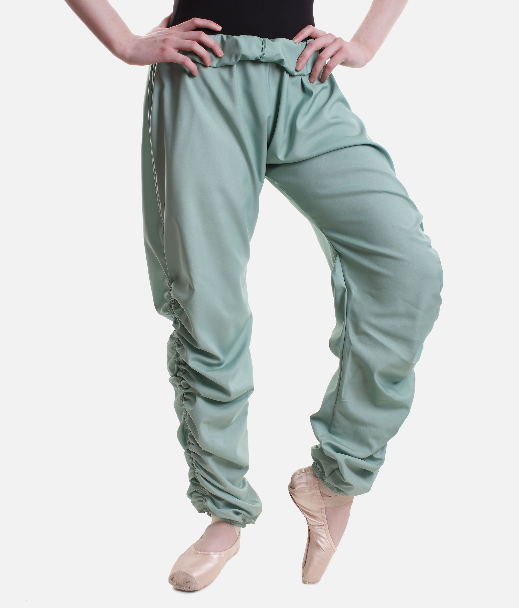 Warmup Pants, Green Dance Pants - So Danca UK & Ireland