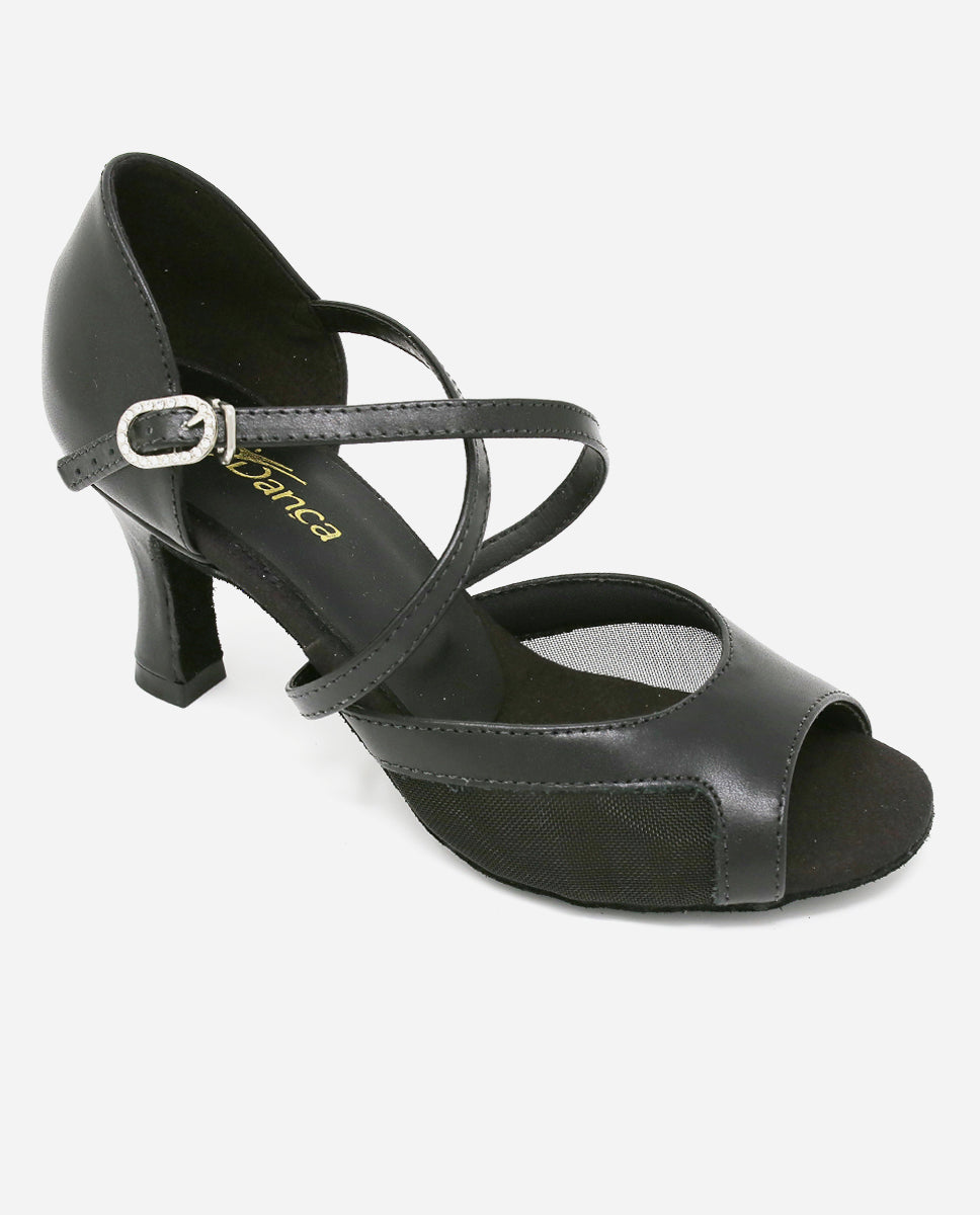 Mesh Panel Ballroom Shoe - BL 172 - So Danca