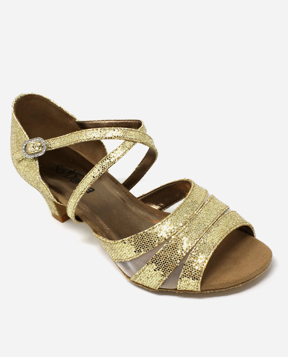 Gold Ballroom Sandal - BL 198 - So Danca