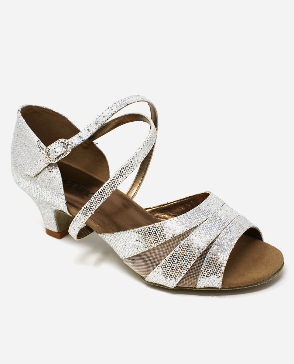 Silver Ballroom Sandal - BL 198 - So Danca