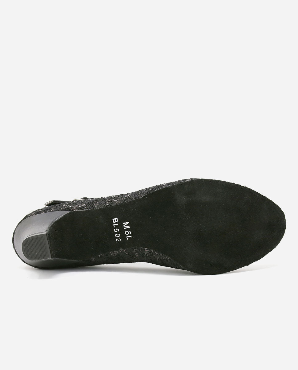 Sparkly Ballroom Shoe - BL 502 - So Danca