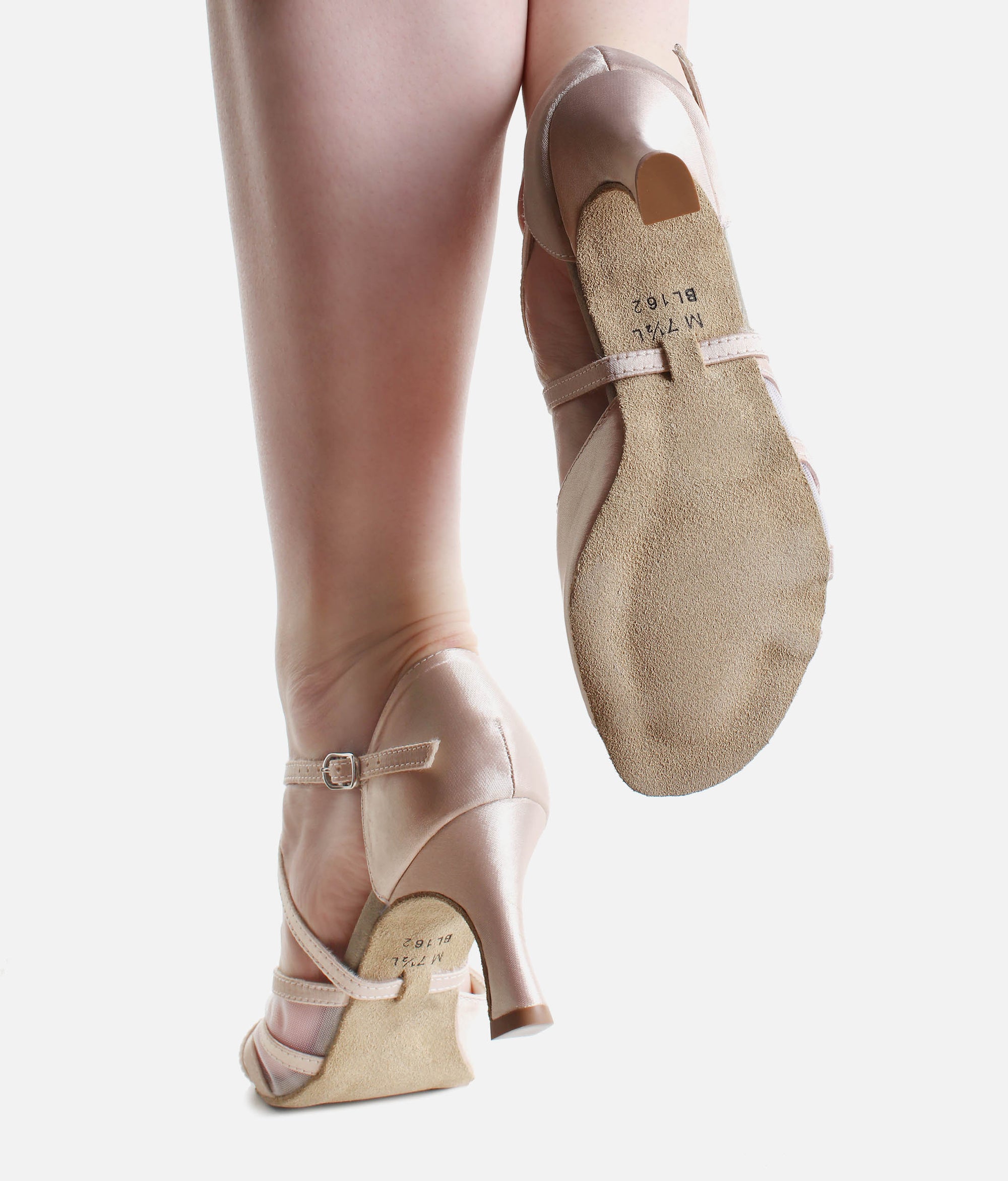 Open Toe Salsa Shoe - BL 162
