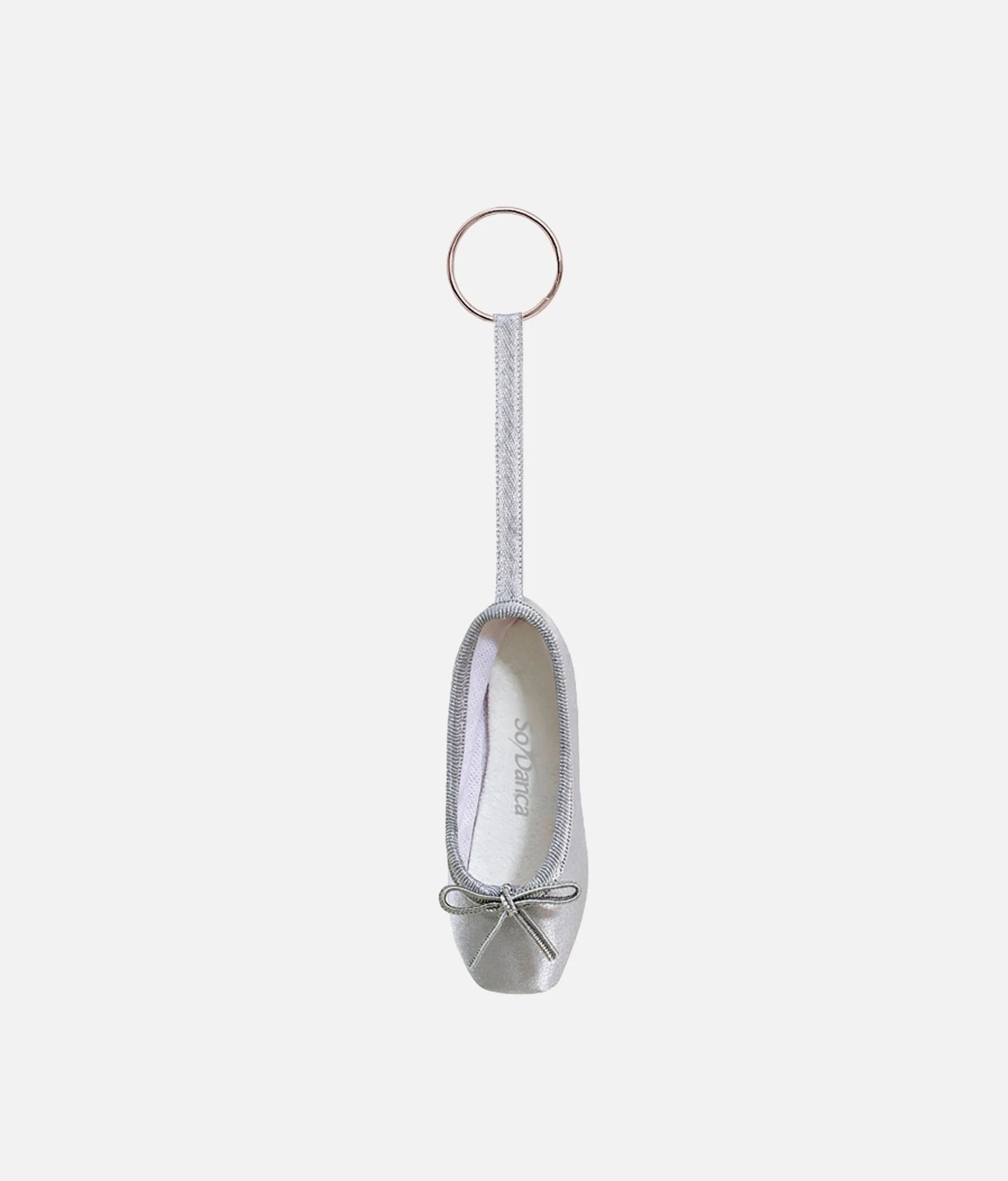 Satin Pointe Shoe Keyring - KCE 01