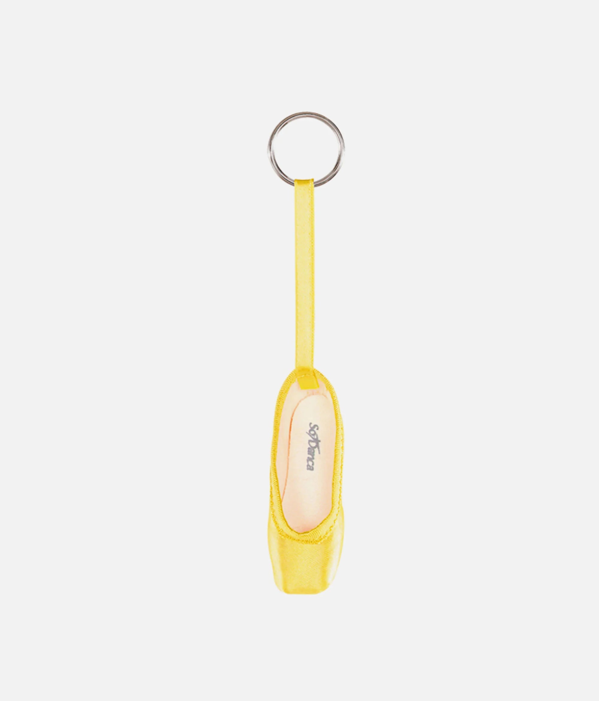 Satin Pointe Shoe Keyring - KCE 01