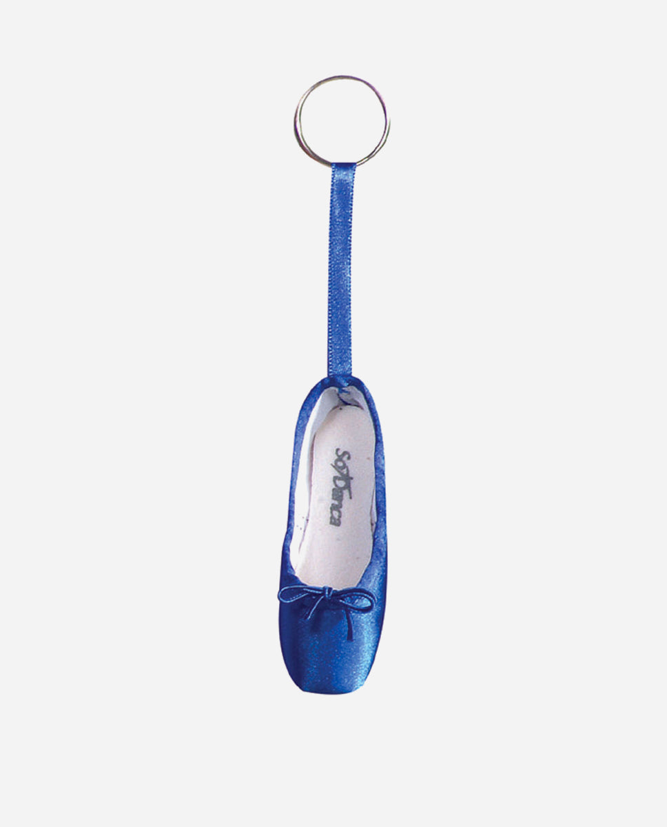 Satin Pointe Shoe Keyring - KCE 01 - So Danca