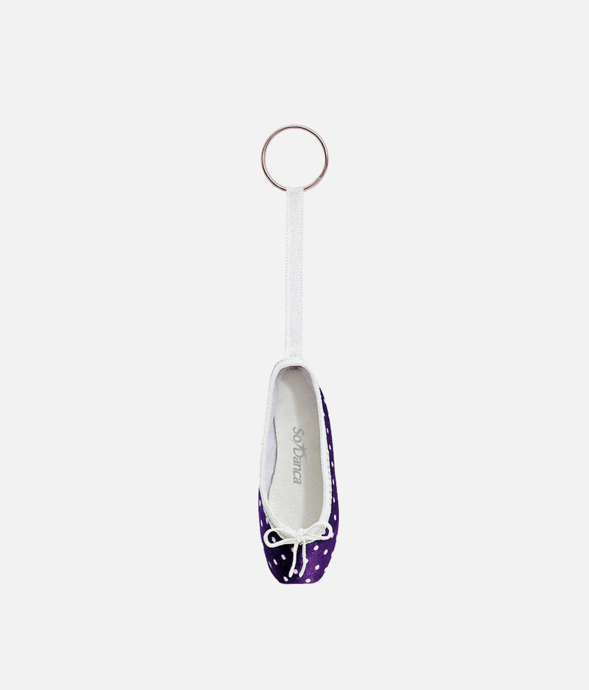 Printed Pointe Shoe Keyring - KCE 01