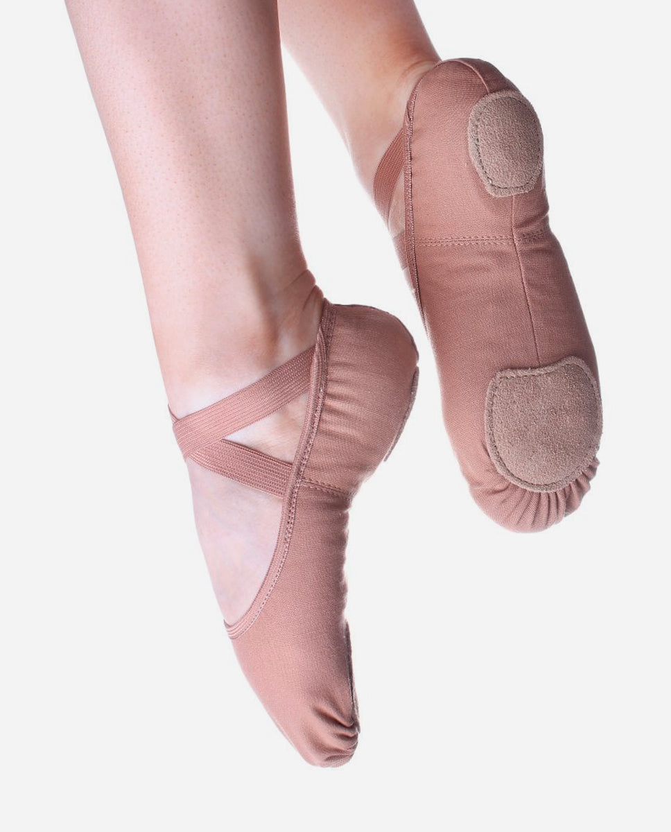 X/Wide Stretch-canvas Ballet Shoe - SD 16/18 - So Danca