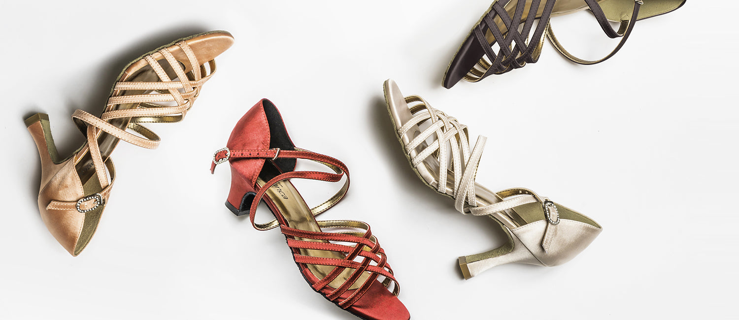 Plaited Vamp Ballroom Shoes