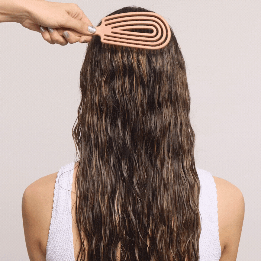 Detangling Flexi Brush with Soft Bristle