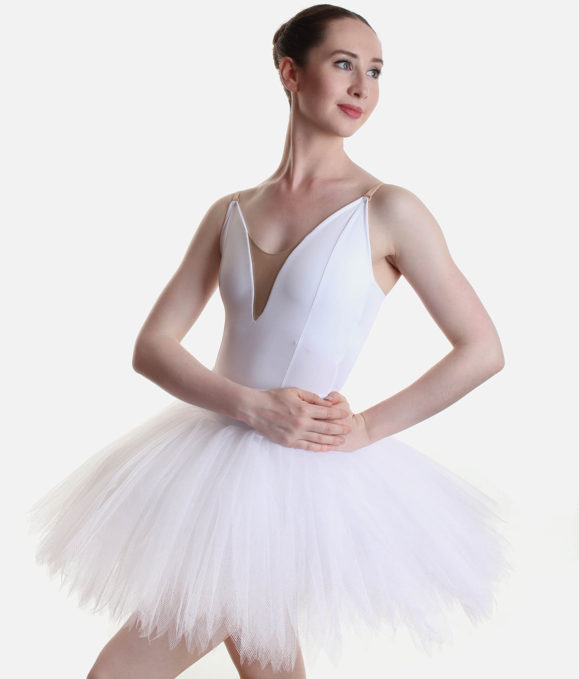 Rehearsal Ballet Tutu Skirt - 2121 #white_P