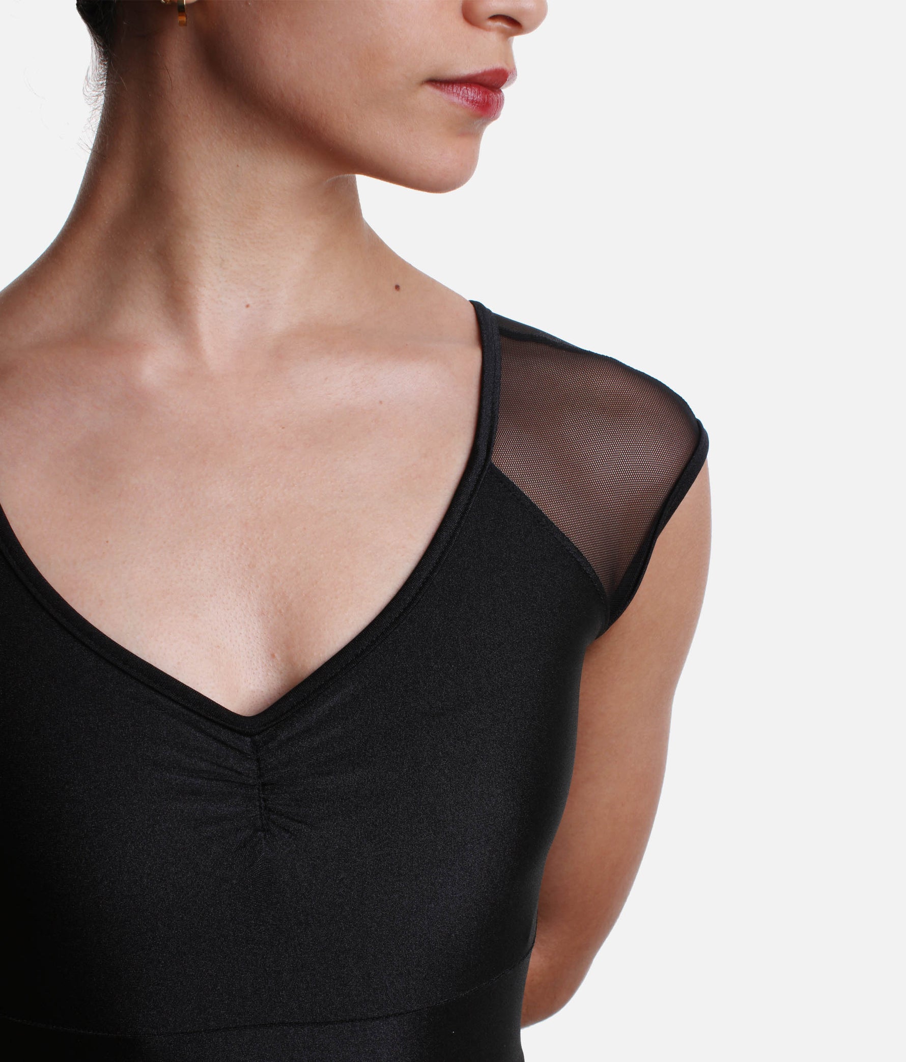 Premium Lace Detail Ballet Leotard - SD2393 
