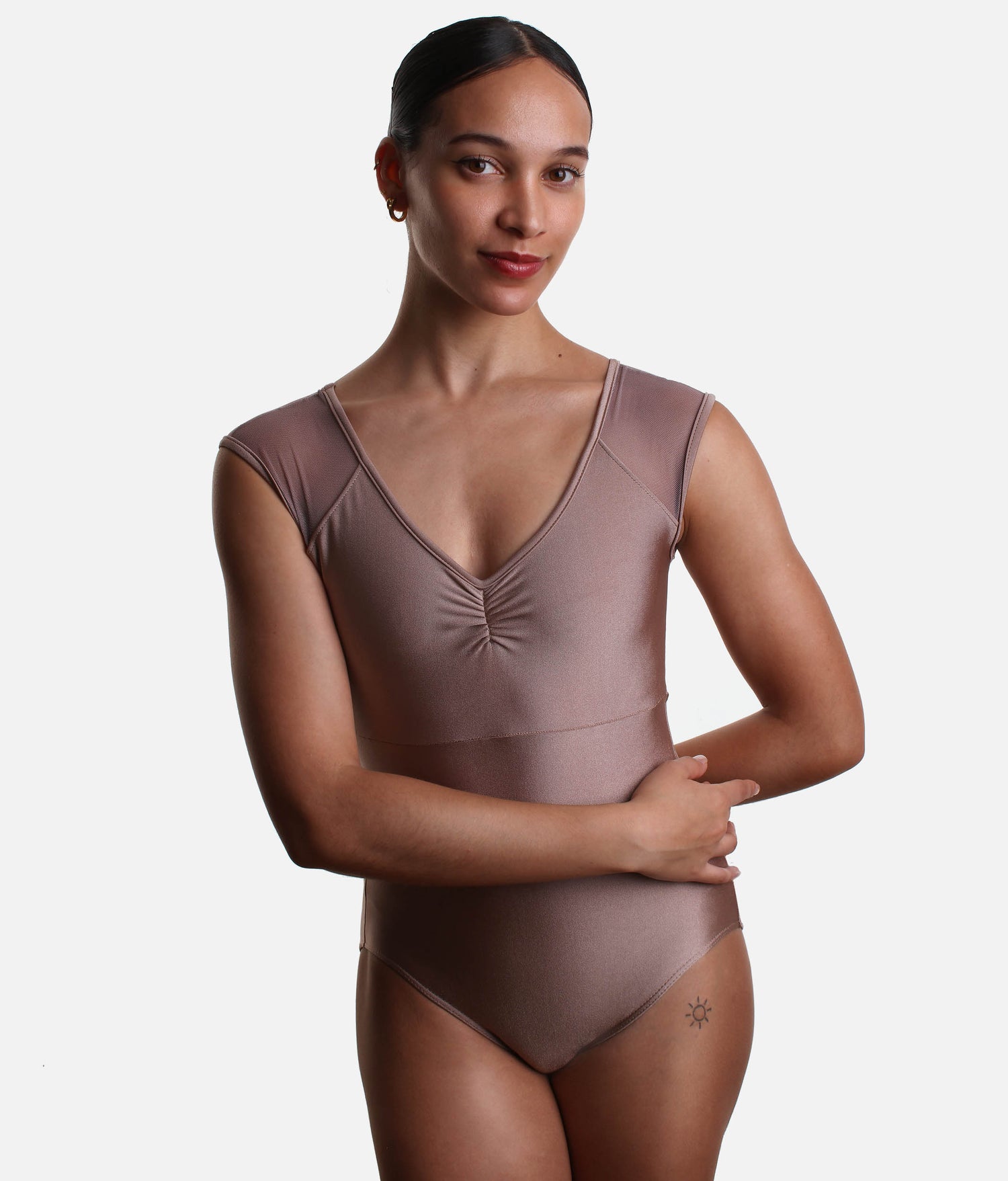 Premium Lace Detail Ballet Leotard - SD2393 