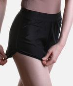 So Danca Flow Ease High-Waist Dance & Pilates Shorts – Ebano Brown & Black | SD2561 