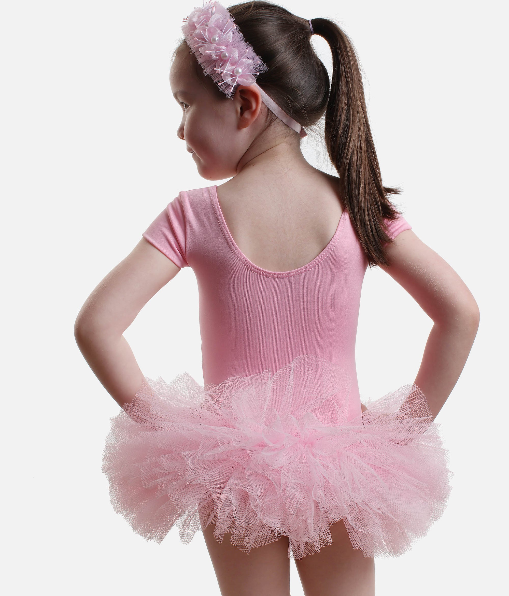 Girl Tutu Skirt - 5829 #pink_Age-6