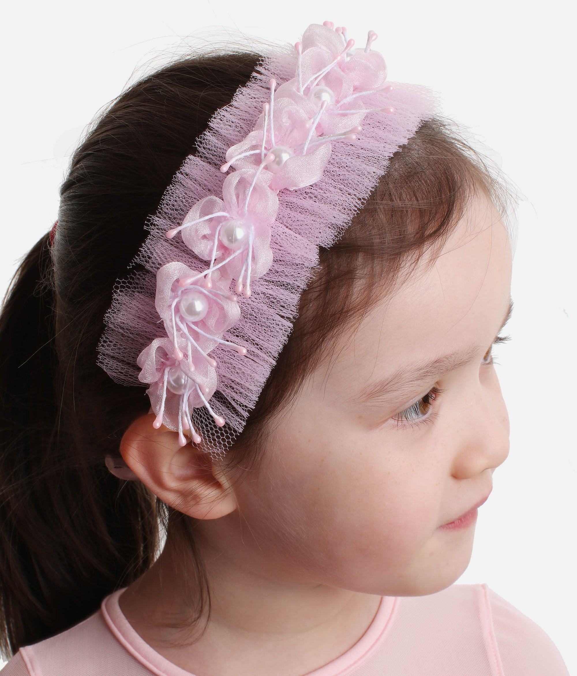 Hair Floral Wreath - 760 #rose_one