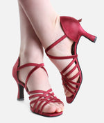 Ballroom Dancing Shoes, Satin Dance Sandals - BL 178 