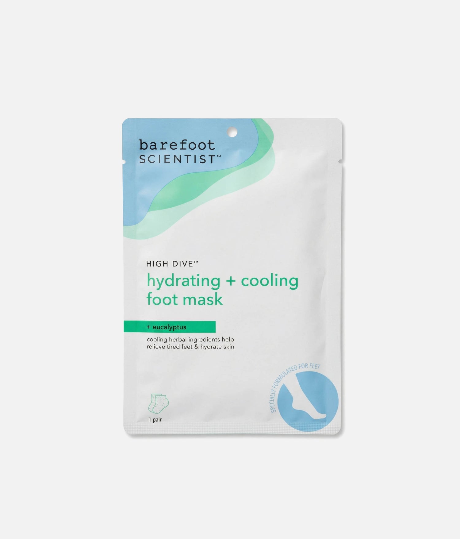 GREEN HIGH DIVE FOOT MASK - Cooling Foot Spa