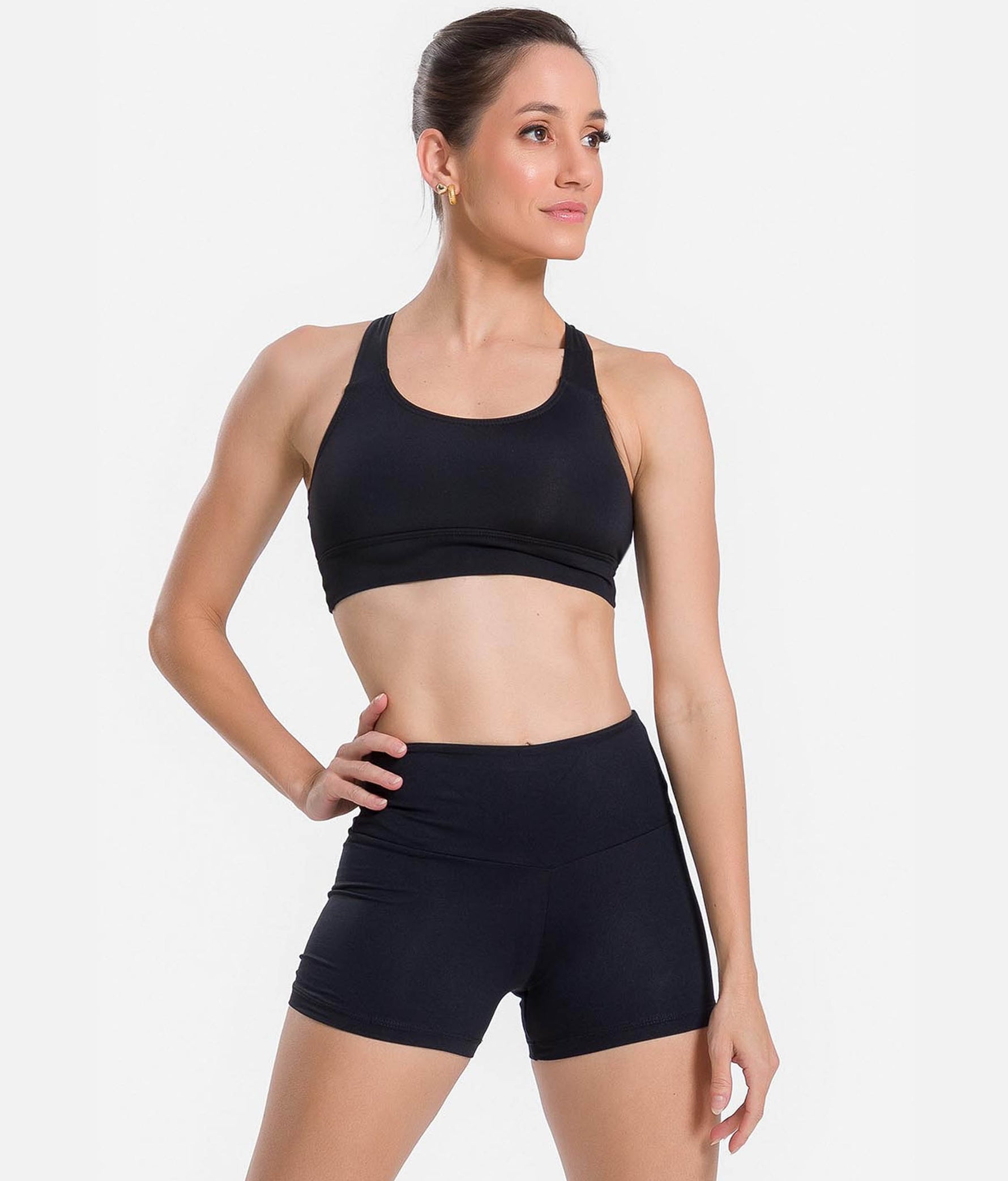 Women's High-Waisted Dance Shorts - SL169