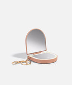 Terracotta Compact Mirror with LED Light