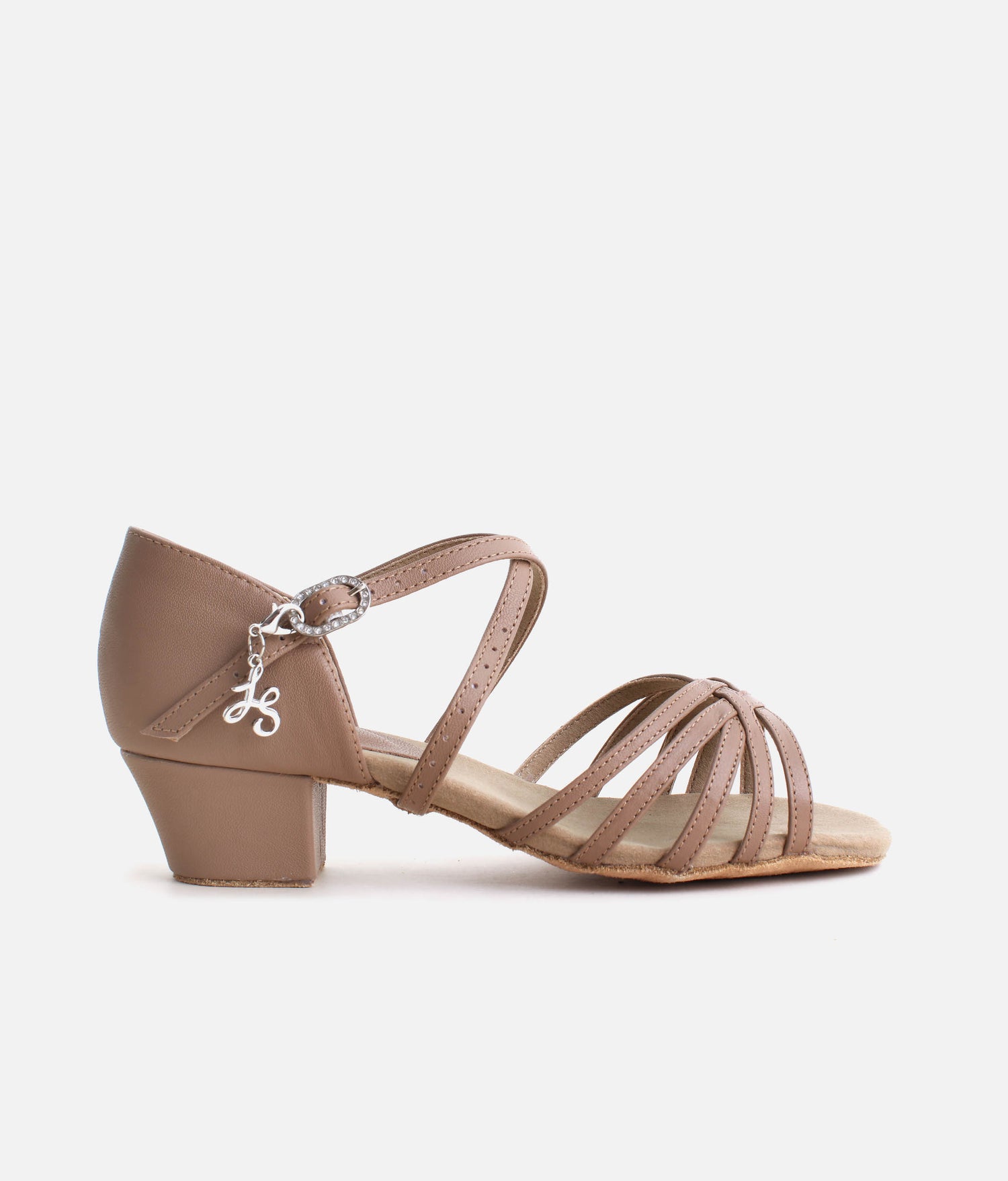 Leather Latin Dance Shoe, Low Heel Hybrid Sole | BL301 MAMBO 