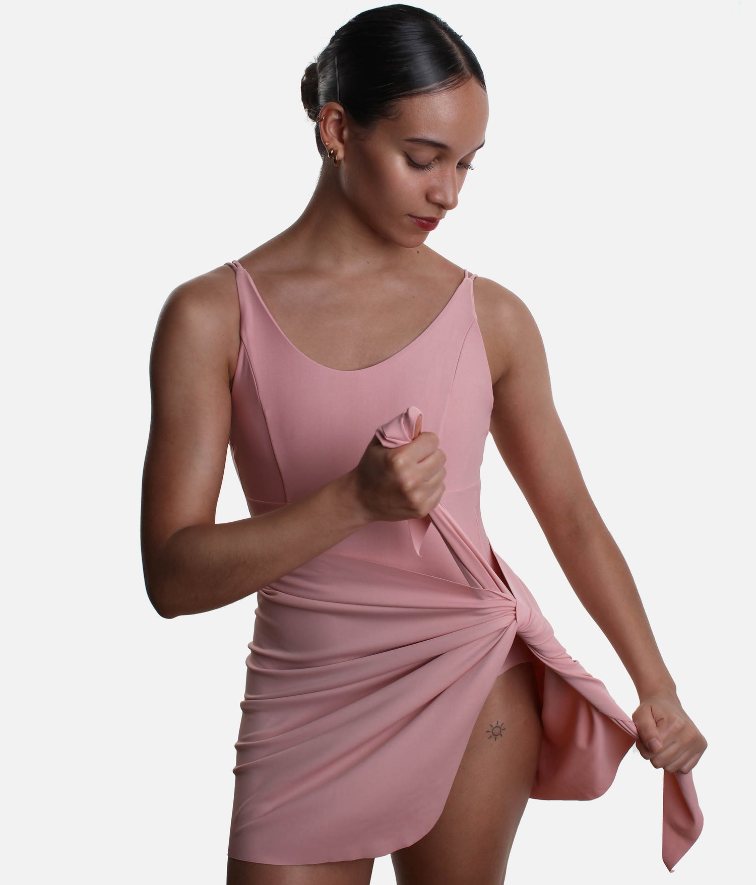 Side-Tie Ballet Skirt - LS44 