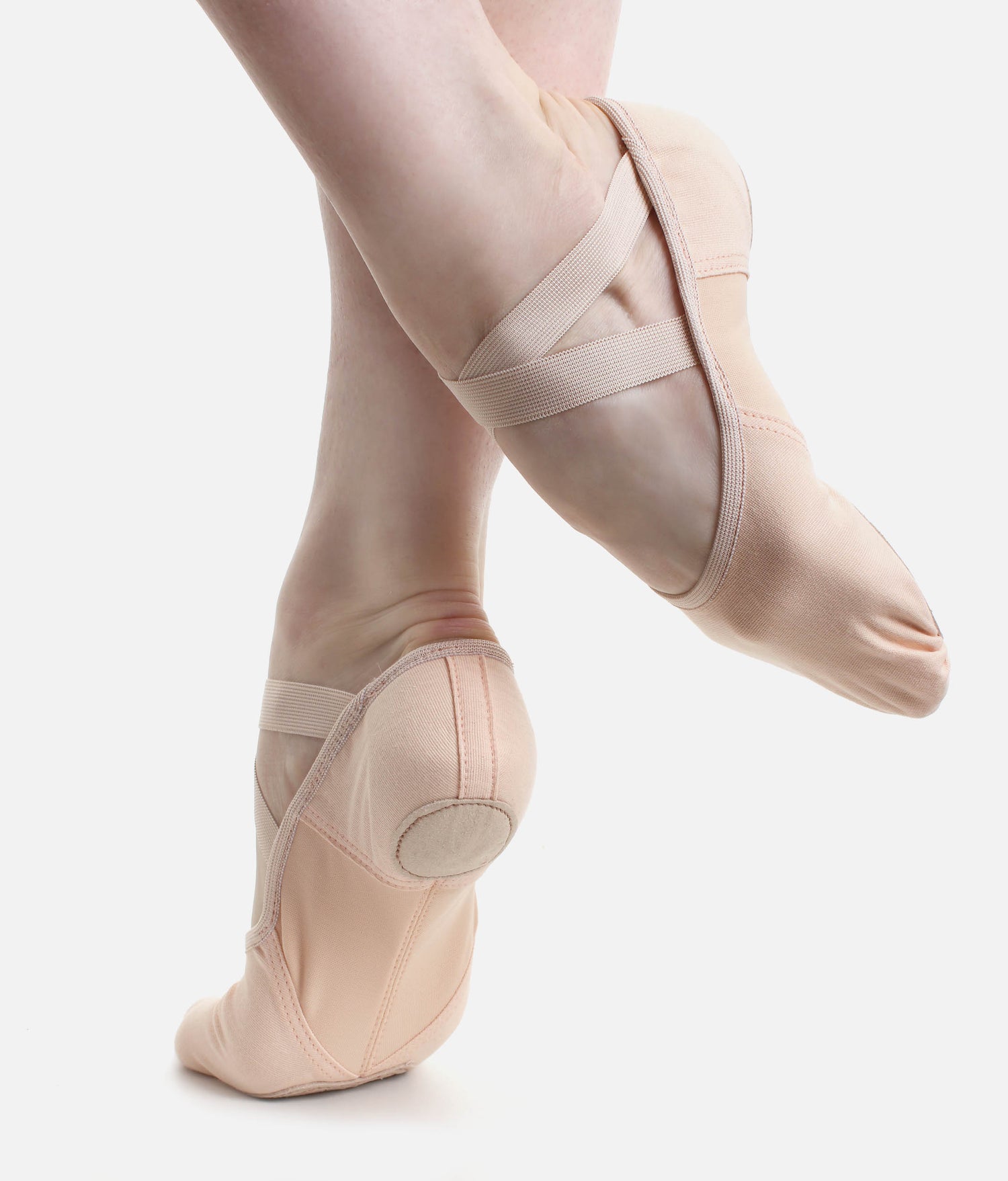 Vegan Stretch Canvas Ballet Shoes - Split Sole Professional Fit | SD122VG