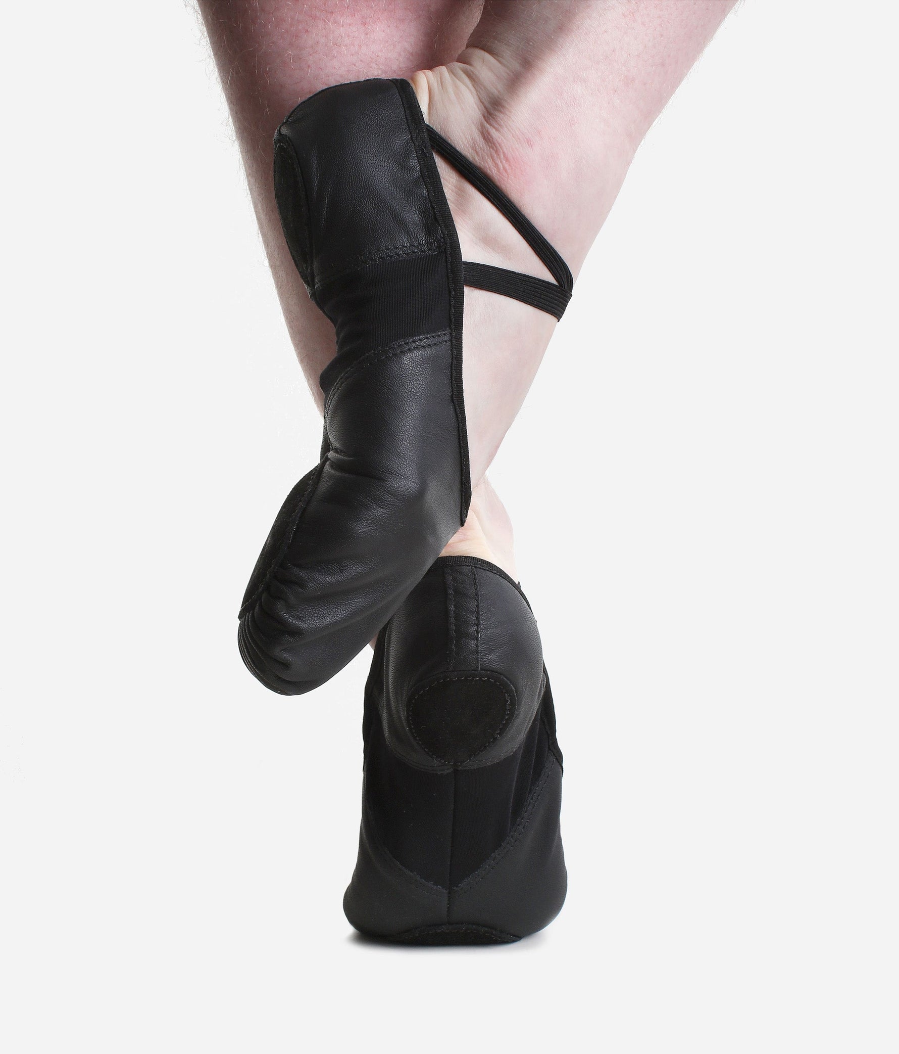 Men’s Leather Ballet Shoe, Split Sole 