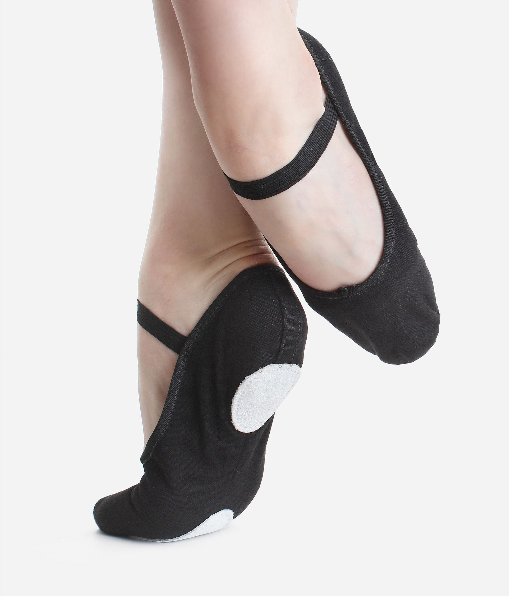 Economy Split Sole Canvas Ballet Shoe - BAE23 
