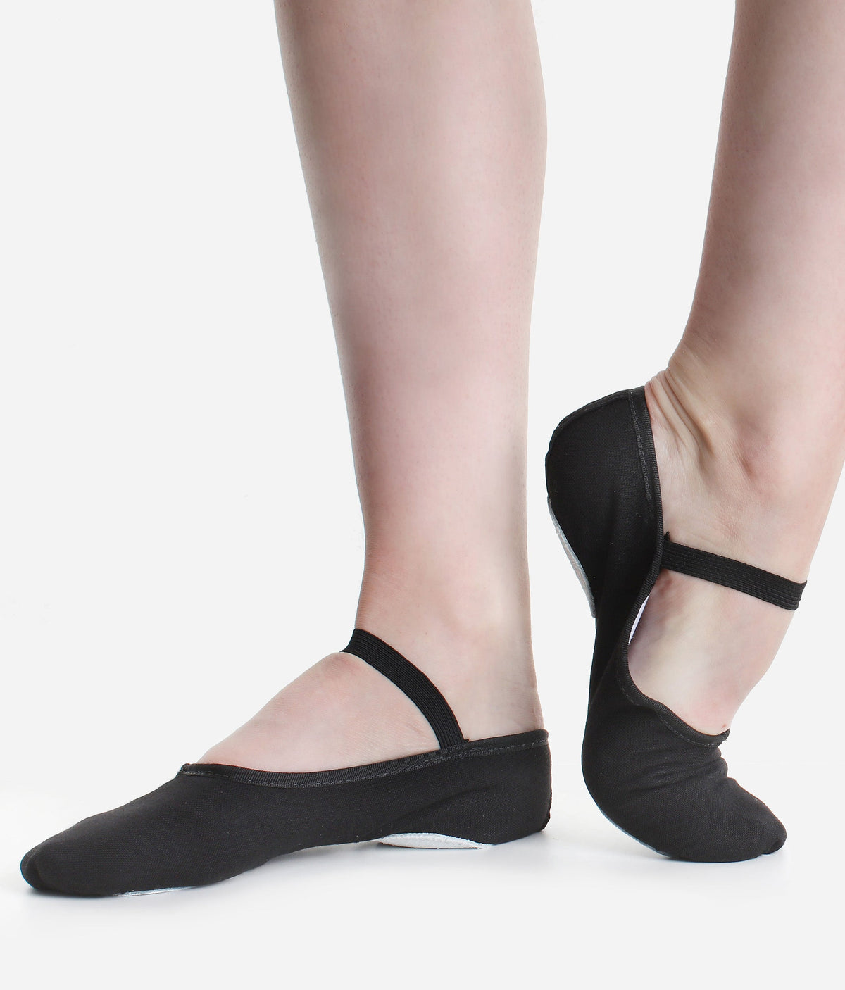Economy Split Sole Canvas Ballet Shoe - BAE23 