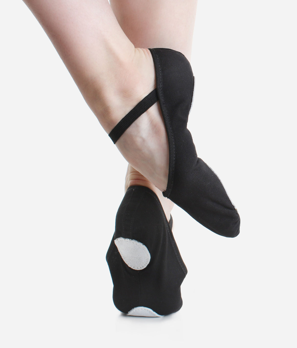 Economy Split Sole Canvas Ballet Shoe - BAE23 