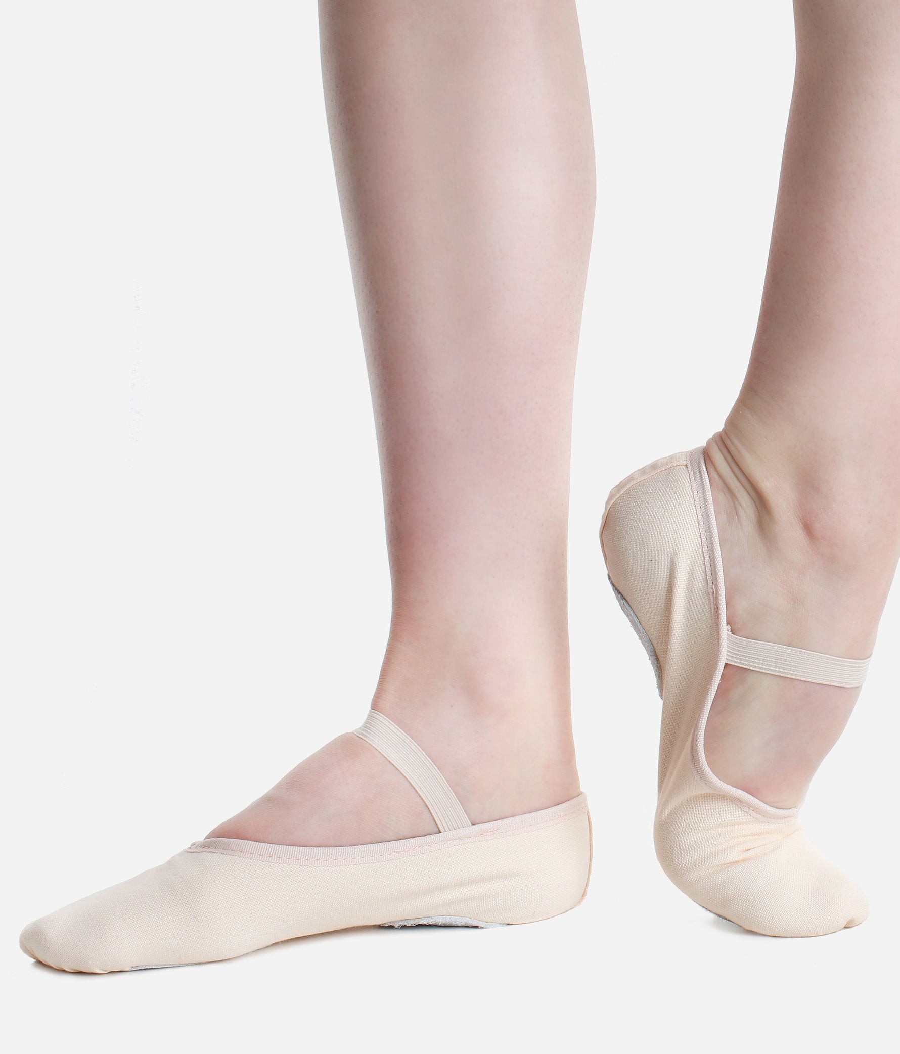 Economy Split Sole Canvas Ballet Shoe - BAE23 