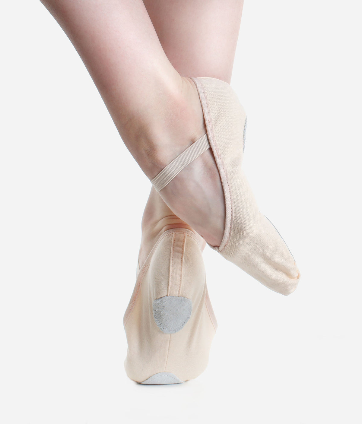 Economy Split Sole Canvas Ballet Shoe - BAE23 