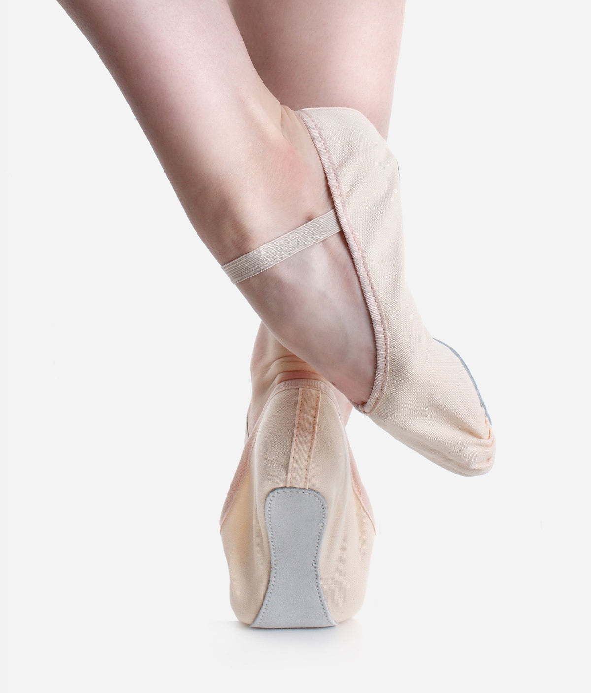 Economy Full Sole Canvas Ballet Shoe - BAE24 