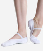 Economy Full Sole Canvas Ballet Shoe - BAE24 