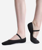 Economy Full Sole Canvas Ballet Shoe - BAE24 