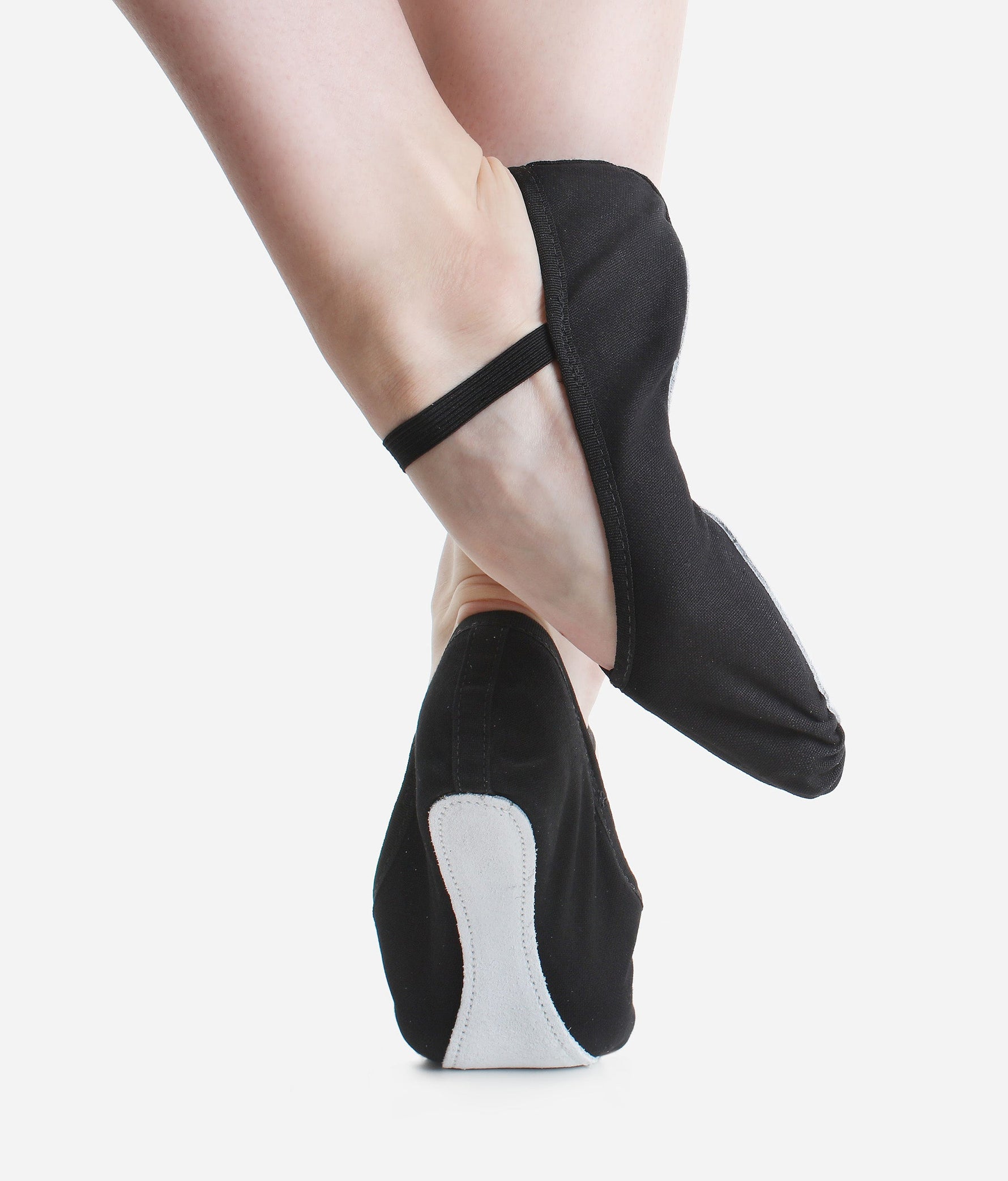 Economy Full Sole Canvas Ballet Shoe - BAE24 