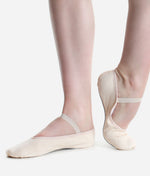 Economy Full Sole Canvas Ballet Shoe - BAE24 