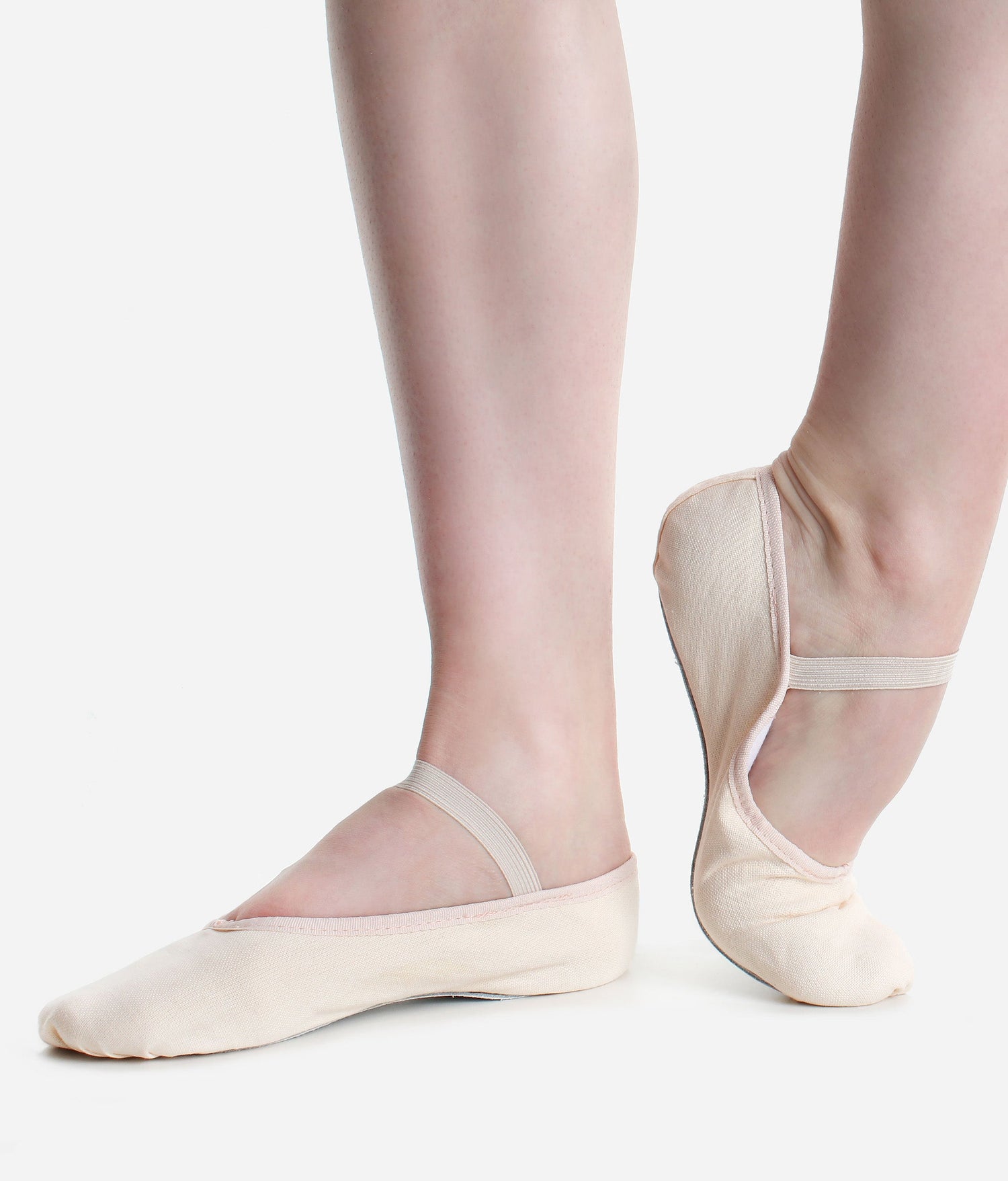 Child's Economy Full Sole Canvas Ballet Shoe - BAE24 