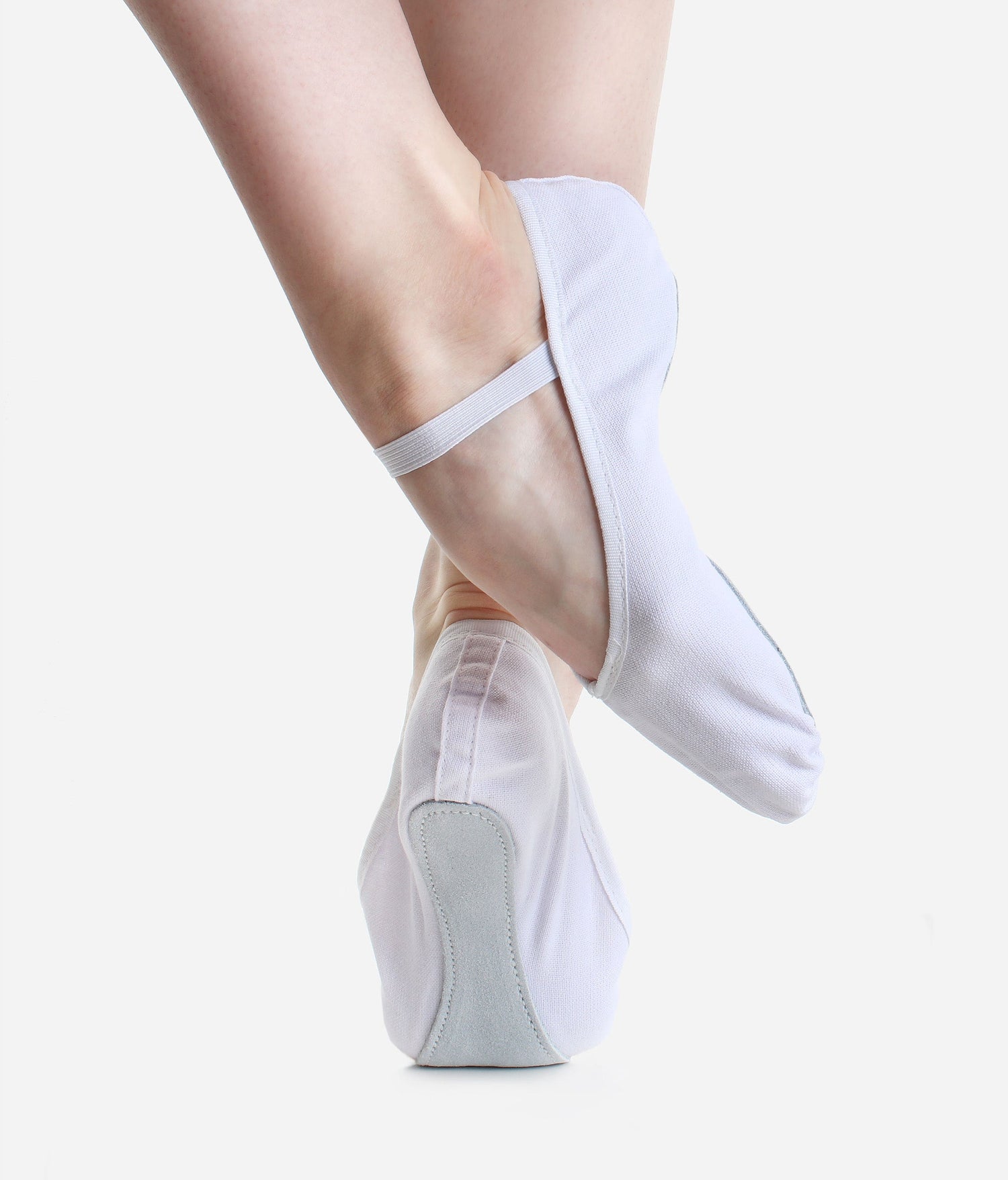 Economy Full Sole Canvas Ballet Shoe - BAE24 