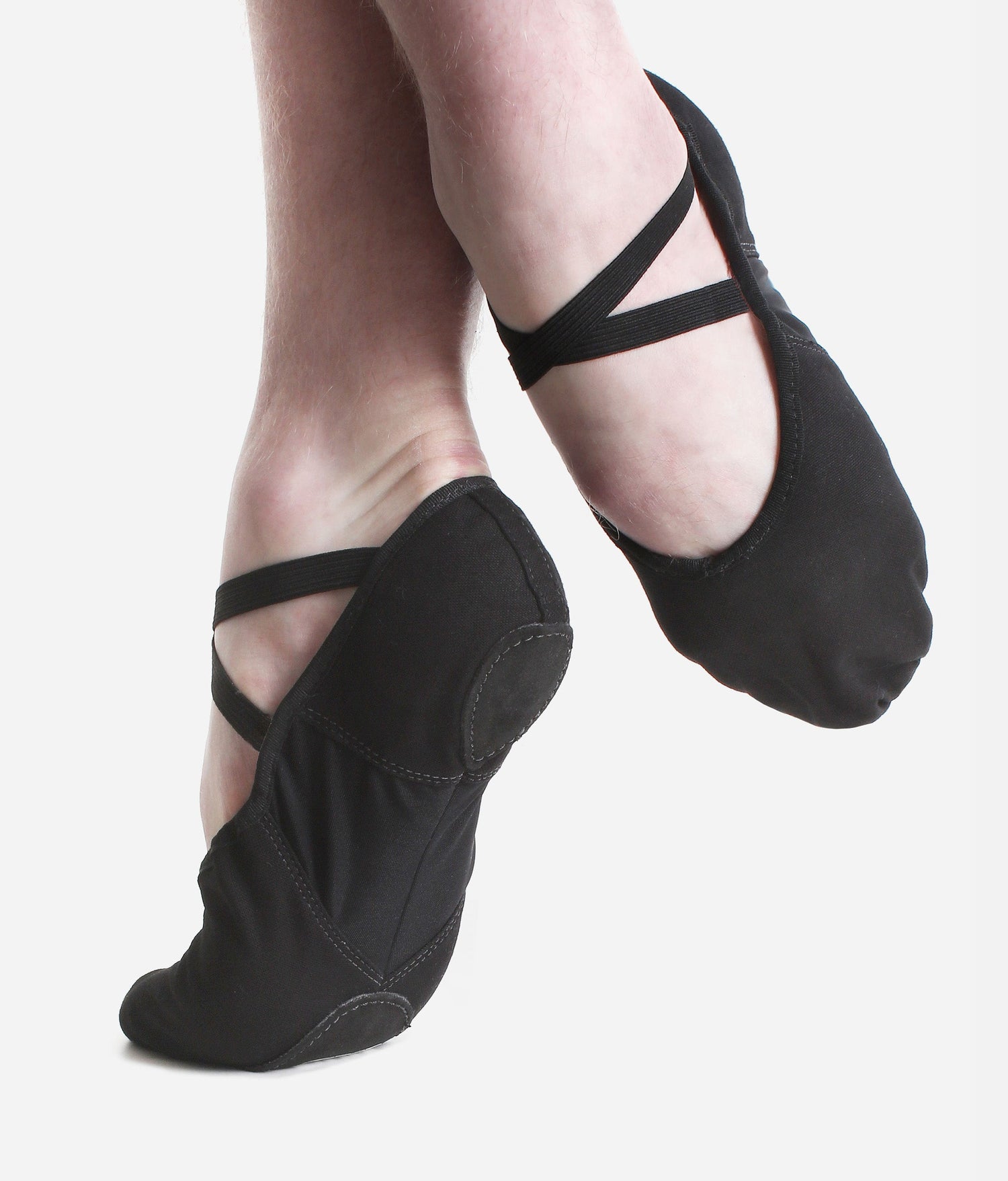 Men's Canvas Ballet Shoes, Split Sole 