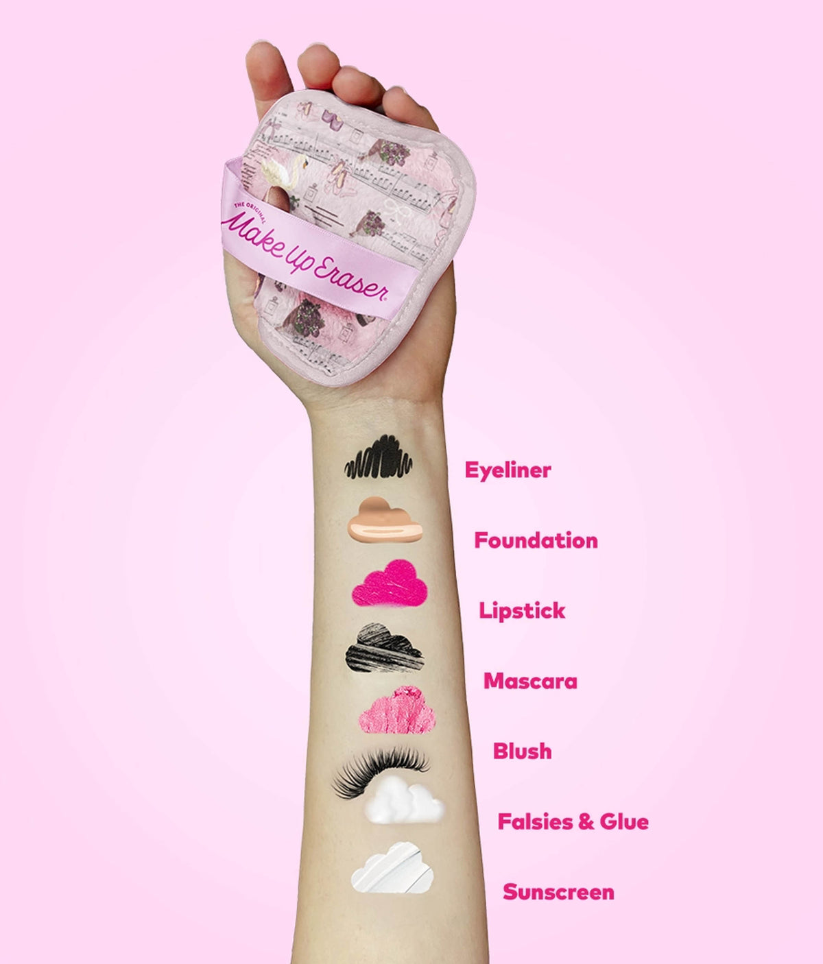 Ballet Core MakeUp Eraser 7-Day Set