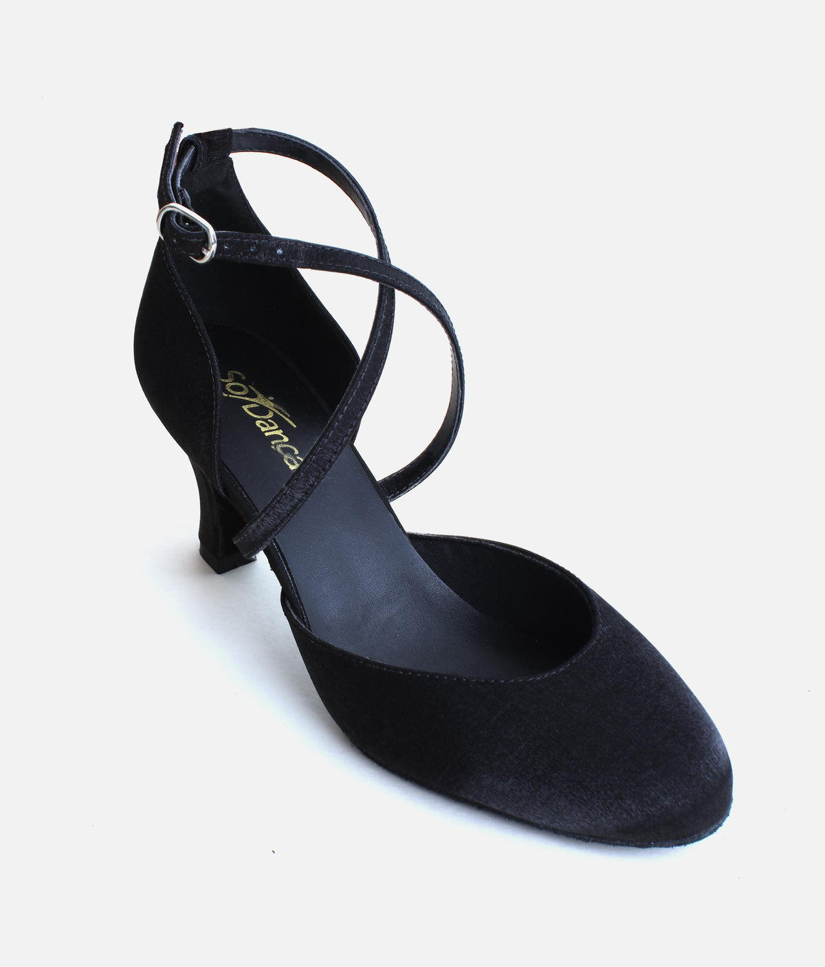 Satin Performance Ballroom & Latin Heels, Flexi Fit | BL126