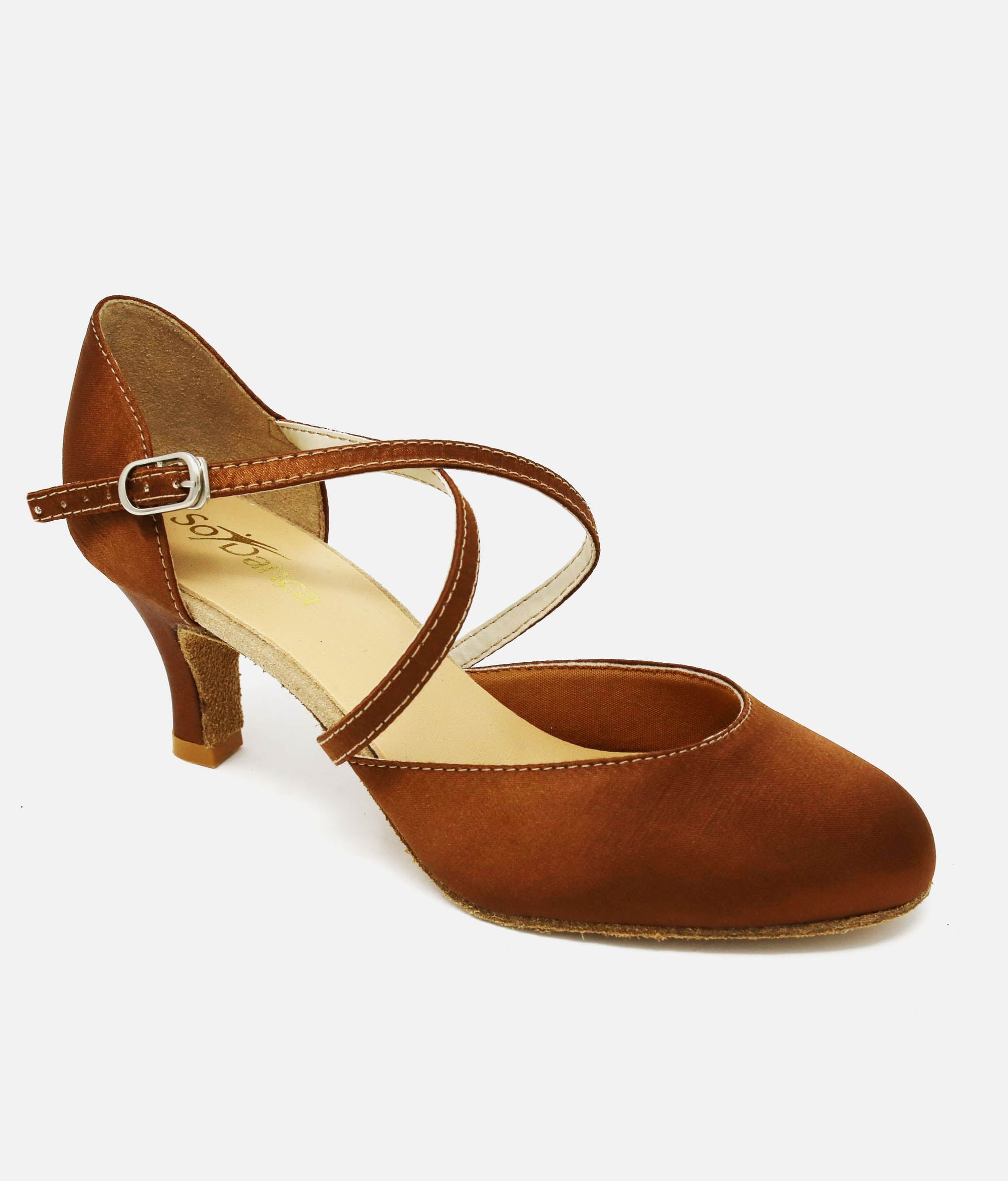 Satin Closed Toe Ballroom Shoe - BL 156 