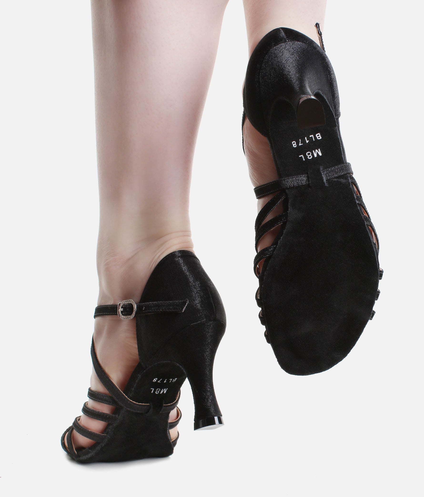 Plaited Vamp Ballroom Shoe - BL 178 