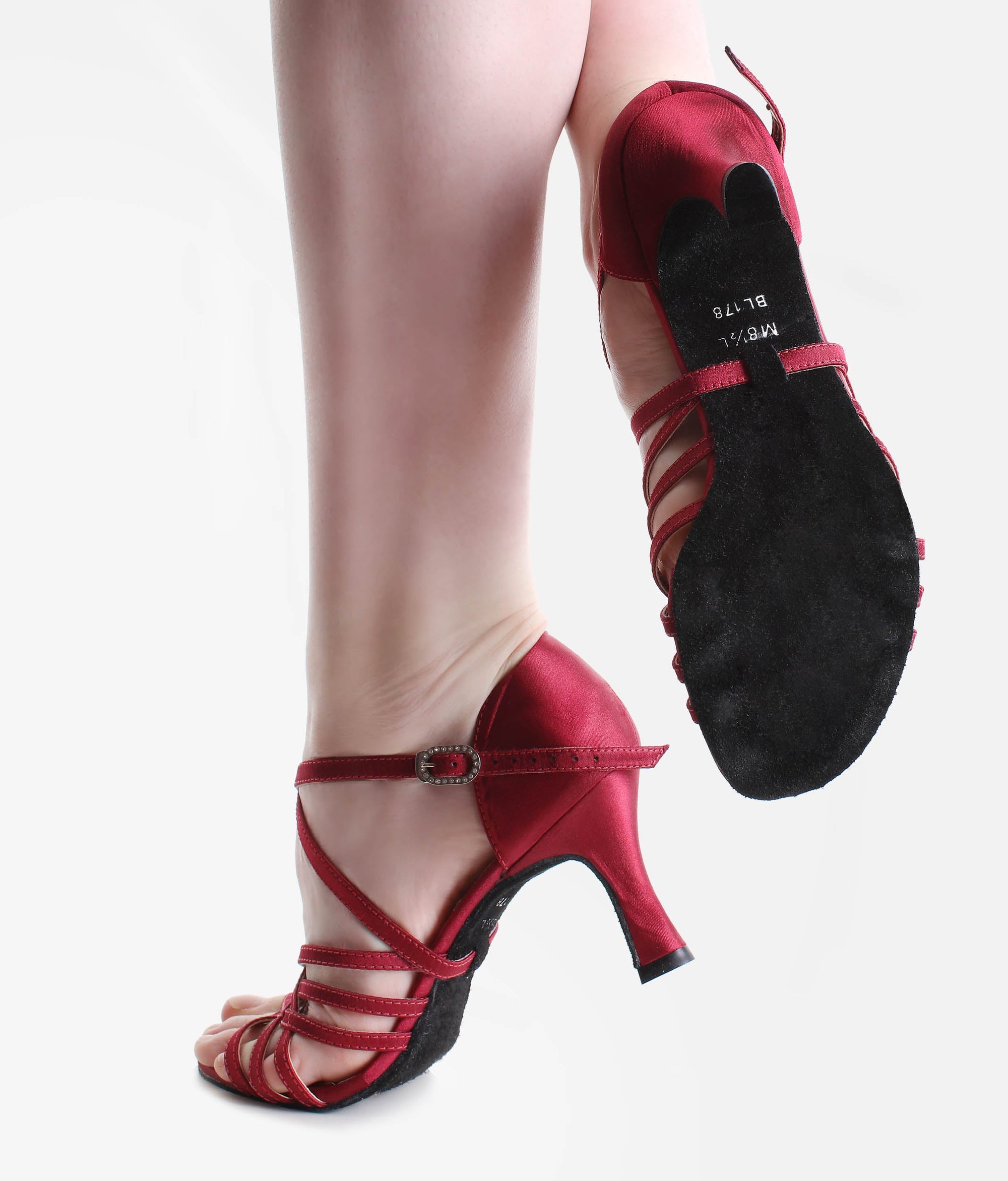 Ballroom Dancing Shoes, Satin Dance Sandals - BL 178 