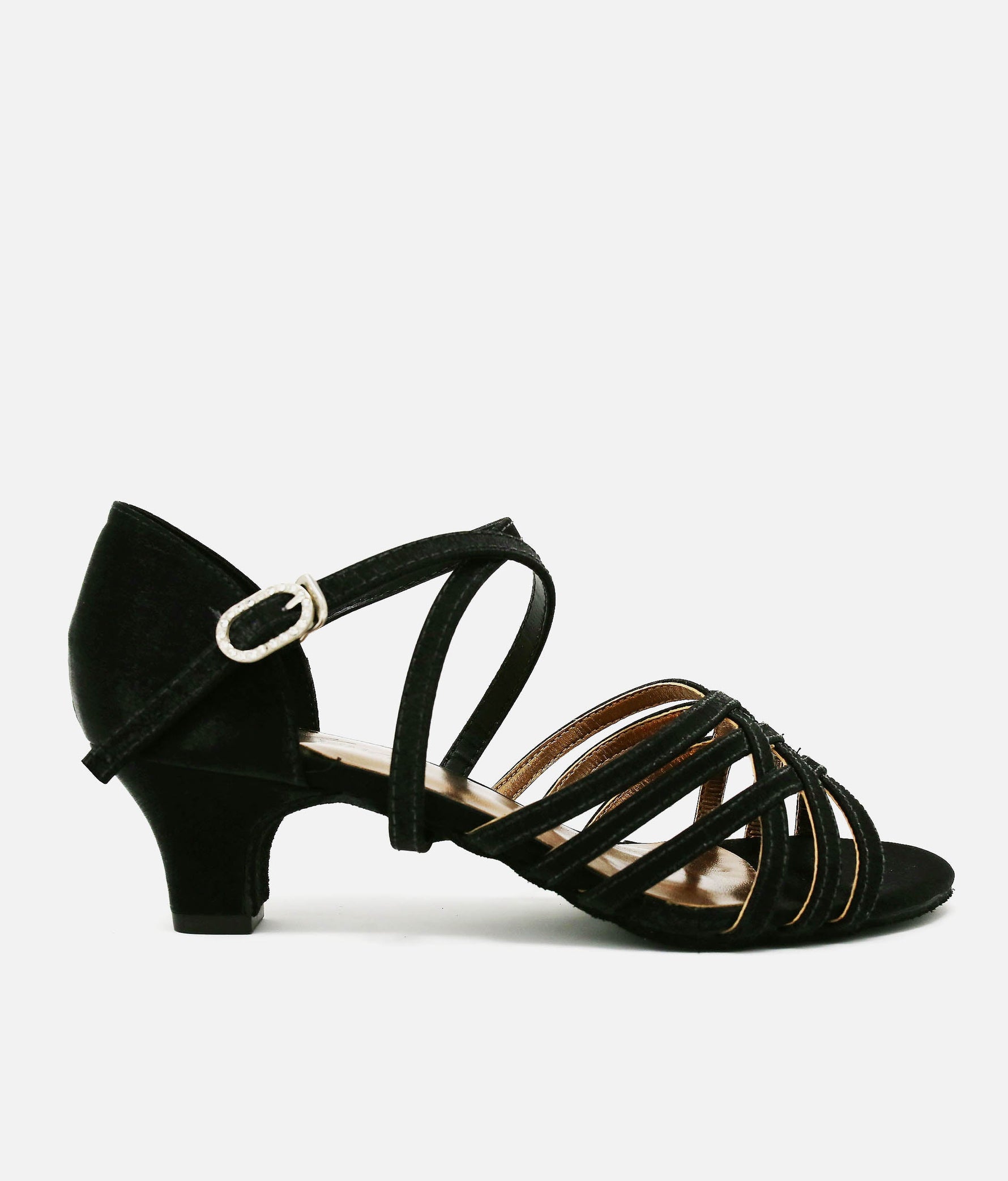 Strappy Satin Ballroom Shoe - BL 180 