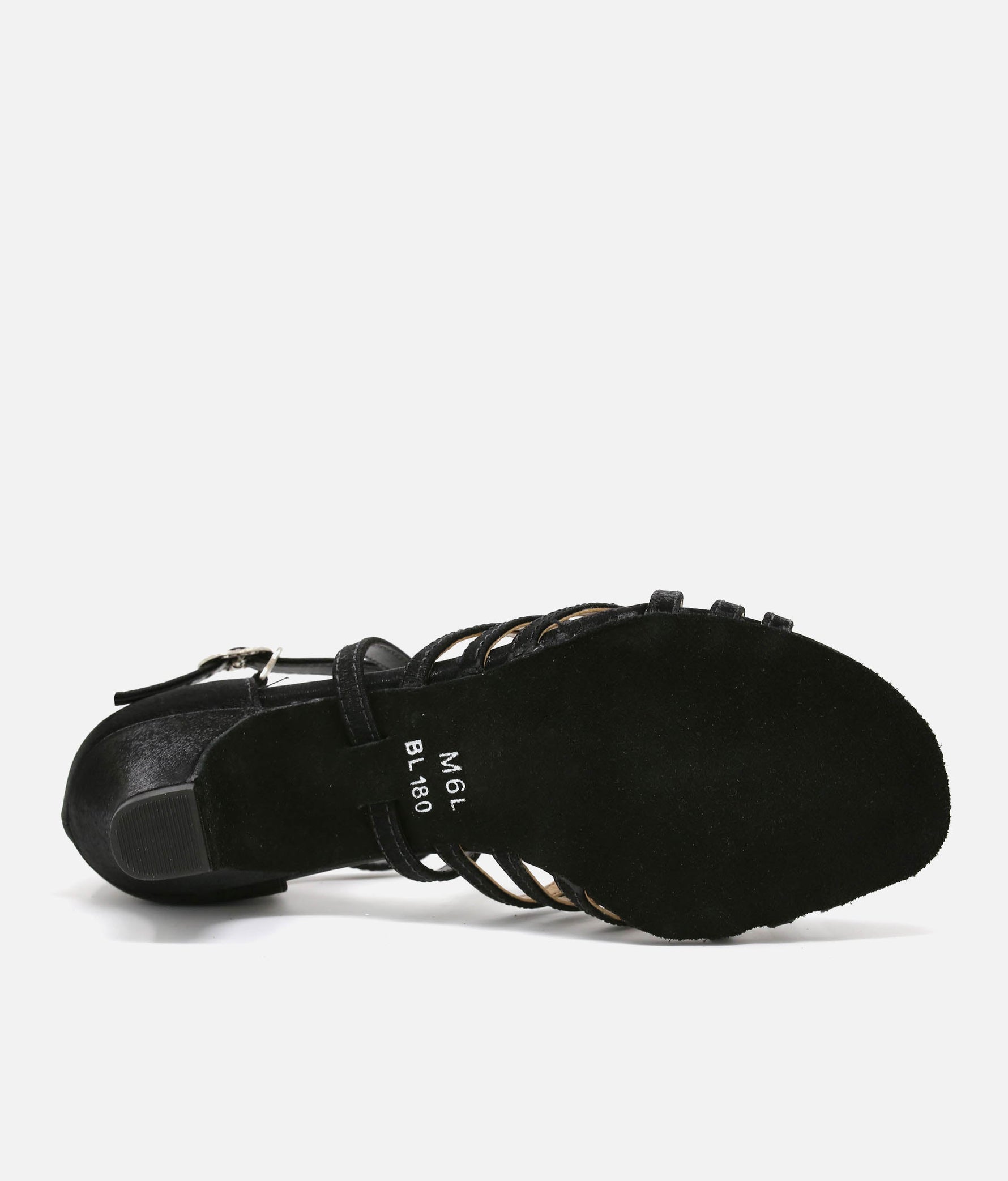 Strappy Satin Ballroom Shoe - BL 180 