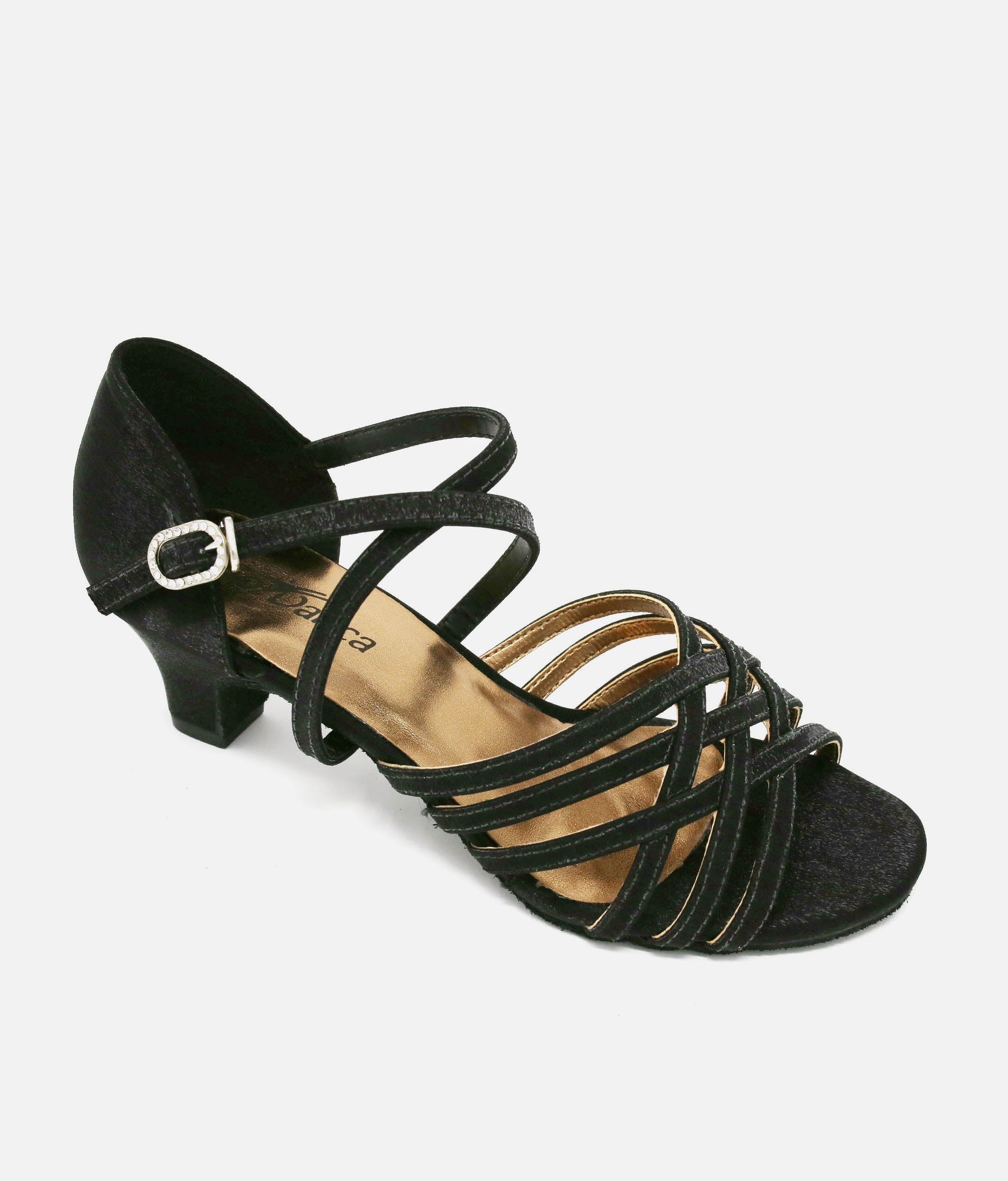 Strappy Satin Ballroom Shoe - BL 180 