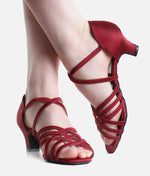 Strappy Satin Ballroom Shoe - BL 180 